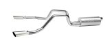 Gibson 04-10 Nissan Titan LE 5.6L 2.5in Cat-Back Dual Split Exhaust - Stainless thumbnail 1