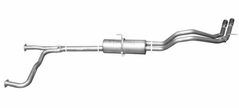Gibson 04-10 Nissan Titan LE 5.6L 2.5in Cat-Back Dual Sport Exhaust - Stainless thumbnail 1
