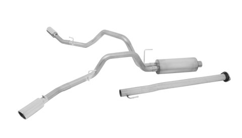 Gibson 16-19 Ford F-150 Lariat 2.7L 3in/2.5in Cat-Back Dual Extreme Exhaust - Stainless thumbnail 1