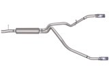 Gibson 11-16 Ford F-250 Super Duty Lariat 6.2L 2.5in Cat-Back Dual Split Exhaust - Stainless thumbnail 1