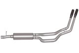Gibson 11-16 Ford F-250 Super Duty Lariat 6.2L 2.5in Cat-Back Dual Sport Exhaust - Stainless thumbnail 1