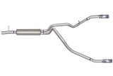 Gibson 11-16 Ford F-250 Super Duty Lariat 6.2L 2.5in Cat-Back Dual Split Exhaust - Stainless thumbnail 1