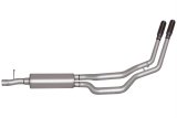 Gibson 11-16 Ford F-250 Super Duty XL 6.2L 2.5in Cat-Back Dual Sport Exhaust - Stainless thumbnail 3
