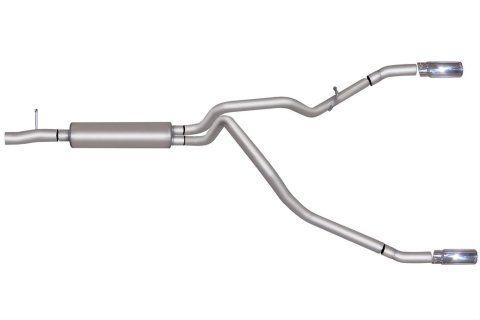 Gibson 2016 Ford F-250 Super Duty XL 6.2L 2.5in Cat-Back Dual Split Exhaust - Stainless thumbnail 2