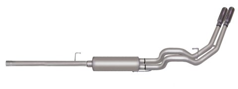 Gibson 11-14 Ford F-150 SVT Raptor 6.2L 2.5in Cat-Back Dual Sport Exhaust - Stainless thumbnail 1