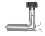 Gibson 87-96 Ford F-150 XL 4.9L 2.5in Cat-Back Super Truck Exhaust - Stainless thumbnail 3
