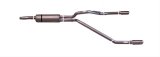 Gibson 11-14 Ford F-150 SVT Raptor 6.2L 3in Cat-Back Dual Split Exhaust - Stainless thumbnail 4