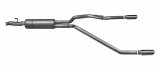 Gibson 11-13 Ford F-150 King Ranch 5.0L 3in/2.5in Cat-Back Dual Split Exhaust - Stainless thumbnail 2