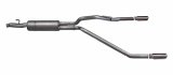 Gibson 11-13 Ford F-150 King Ranch 5.0L 3in/2.5in Cat-Back Dual Split Exhaust - Stainless thumbnail 6