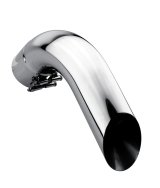 Gibson Marine Turn Down Slash-Cut Tip (Pair) - 4in Inlet/12in Length - Stainless thumbnail 1