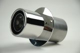 Gibson Marine Power Tip Muffler (Pair) Transom Mount - 4in Inlet/4in Length - Stainless thumbnail 1