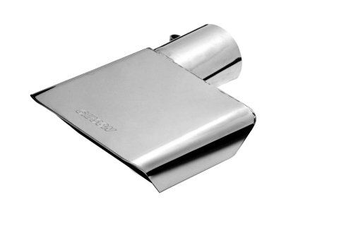 Gibson Rectangle Sport Tip - Left - 6x2.75in OD/2.5in Inlet/6in Length - Stainless thumbnail 1
