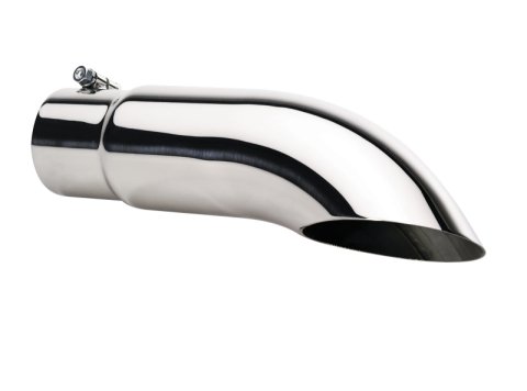 Gibson Turn Down Slash-Cut Tip - 4in OD/3.5in Inlet/12in Length - Stainless thumbnail 1
