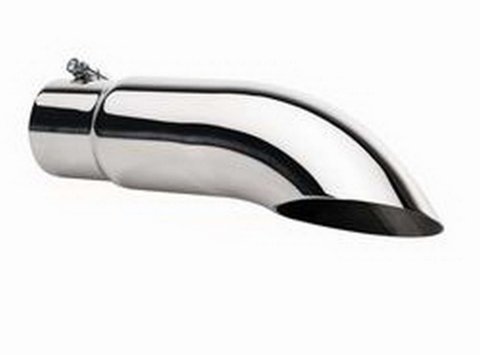 Gibson Turn Down Slash-Cut Tip - 4in OD/3.5in Inlet/12in Length - Stainless thumbnail 4