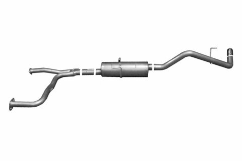 Gibson 05-10 Nissan Frontier LE 4.0L 3in Cat-Back Single Exhaust - Stainless thumbnail 1