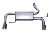 Gibson 06-07 Nissan Murano S 3.5L 2.25in Cat-Back Dual Split Exhaust - Stainless thumbnail 4