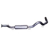 Gibson 2007 GMC Sierra 3500 Classic SL 6.0L 4in Cat-Back Single Exhaust - Stainless thumbnail 3