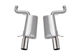 Gibson 06-08 Cadillac STS V 4.4L 2.5in Axle-Back Dual Exhaust - Stainless thumbnail 1