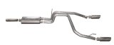 Gibson 07-09 Dodge Nitro R/T 4.0L 2.25in Cat-Back Dual Split Exhaust - Stainless thumbnail 1