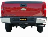 Gibson 11-19 GMC Sierra 2500 HD Denali 6.0L 3.5in Cat-Back Single Exhaust - Stainless thumbnail 3