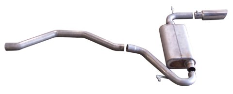 Gibson 07-10 Dodge Caliber SE 2.0L 2.25in Cat-Back Single Exhaust - Stainless thumbnail 3