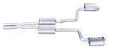 Gibson 08-10 Dodge Challenger SRT8 6.1L 2.5in Cat-Back Dual Exhaust - Stainless thumbnail 4
