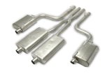 Gibson 11-14 Dodge Charger R/T 5.7L 2.5in Cat-Back Dual Exhaust - Stainless thumbnail 1
