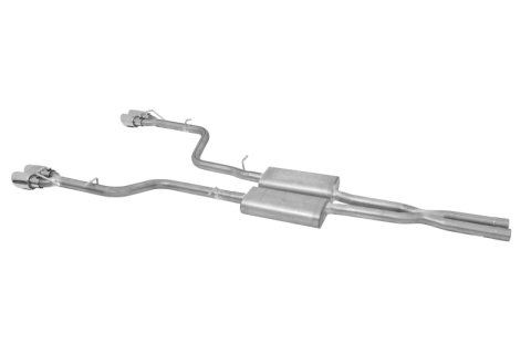 Gibson 15-16 Dodge Challenger R/T 5.7L 2.5in Cat-Back Dual Exhaust - Stainless thumbnail 3