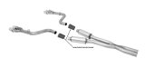 Gibson 15-19 Dodge Challenger SRT Hellcat 6.2L 3in Cat-Back Dual Exhaust - Stainless thumbnail 1