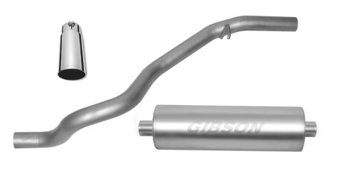 Gibson 96-97 Jeep Grand Cherokee Laredo 4.0L 2.5in Cat-Back Single Exhaust - Stainless thumbnail 4