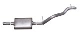 Gibson 97-99 Jeep TJ Sahara 4.0L 2.25in Cat-Back Single Exhaust - Stainless thumbnail 4