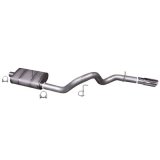 Gibson 97-00 Jeep TJ Sahara 4.0L 2.5in Cat-Back Single Exhaust - Stainless thumbnail 3