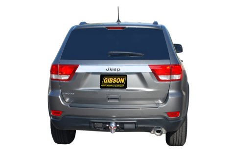 Gibson 11-12 Jeep Grand Cherokee Laredo 3.6L 2.5in Axle-Back Single Exhaust - Stainless thumbnail 5