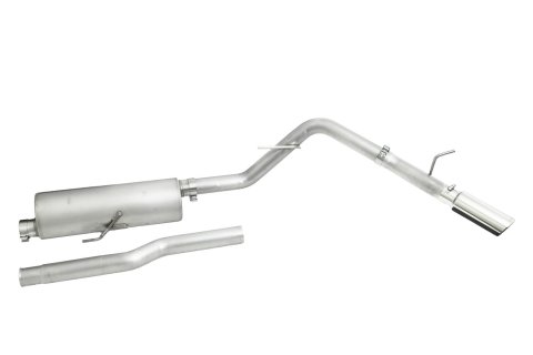 Gibson 20-22 Jeep Gladiator JT Rubicon 3.6L 3in Cat-Back Single Exhaust - Stainless thumbnail 2