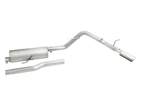 Gibson 20-22 Jeep Gladiator JT Rubicon 3.6L 3in Cat-Back Single Exhaust - Stainless thumbnail 4