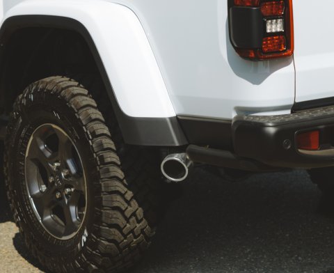 Gibson 20-22 Jeep Gladiator JT Rubicon 3.6L 3in Cat-Back Single Exhaust - Stainless thumbnail 5