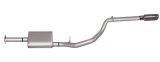 Gibson 04-06 Jeep Wrangler Unlimited 4.0L 2.25in Cat-Back Single Exhaust - Stainless thumbnail 4