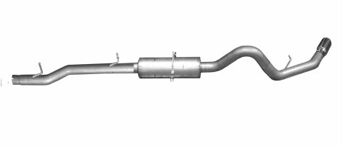 Gibson 03-07 Ford F-250 Super Duty Lariat 6.0L 4in Cat-Back Single Exhaust - Stainless