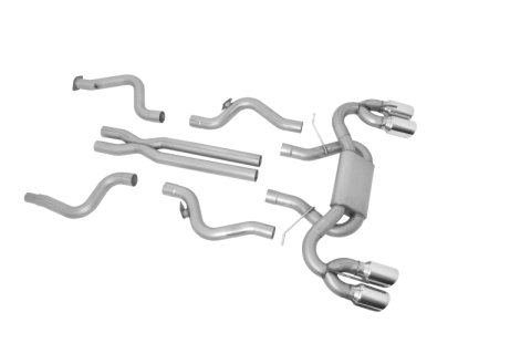 Gibson 17-22 Chevrolet Camaro ZL1 6.2L 3in Cat-Back Dual Exhaust - Stainless thumbnail 3