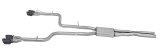 Gibson 15-16 Dodge Challenger R/T 5.7L 2.5in Cat-Back Dual Exhaust - Black Elite (Ceramic) thumbnail 1