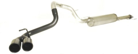 Gibson 04-22 Toyota 4Runner 4.0L 2.5in Cat-Back Dual Sport Exhaust - Black Elite thumbnail 1