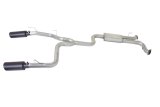 Gibson 2017 Toyota Land Cruiser Base 5.7L 3in Cat-Back Dual Split Exhaust - Black Elite thumbnail 3