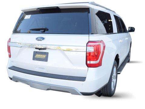 Gibson 2018 Ford Expedition Max XLT 3.5L 3in Cat-Back Single Exhaust - Black Elite thumbnail 1