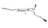 Gibson 99-03 GMC Sierra 1500 SL 5.3L 2.5in Cat-Back Dual Extreme Exhaust - Black Elite thumbnail 1