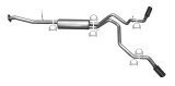 Gibson 00-06 Chevrolet Suburban 1500 LS 5.3L 2.25in Cat-Back Dual Extreme Exhaust - Black Elite thumbnail 1