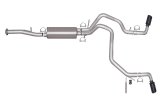 Gibson 07-12 Chevrolet Avalanche LS 5.3L 2.25in Cat-Back Dual Extreme Exhaust - Black Elite thumbnail 1
