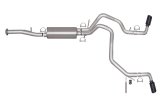 Gibson 07-12 Chevrolet Avalanche LS 5.3L 2.25in Cat-Back Dual Extreme Exhaust - Black Elite thumbnail 2