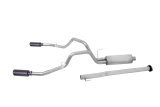Gibson 11-19 Chevrolet Silverado 2500 HD LT 6.0L 3in Cat-Back Dual Split Exhaust - Black Elite thumbnail 1