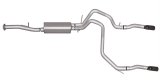 Gibson 15-17 Chevrolet Suburban 1500 LS 5.3L 2.25in Cat-Back Dual Split Exhaust - Black Elite thumbnail 1
