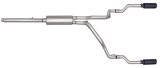 Gibson 05-08 Dodge Dakota SLT 3.7L 2.5in Cat-Back Dual Split Exhaust - Black Elite thumbnail 3